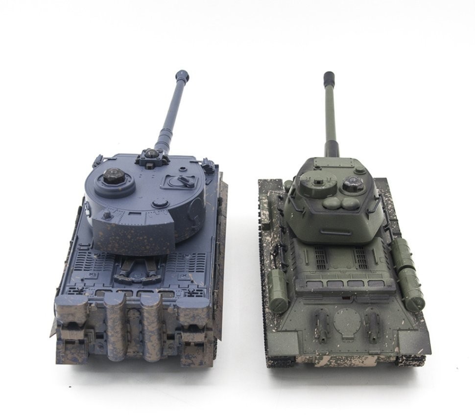 Радиоуправляемый танковый бой Русский и Немецкий танк 2.4G (ZEG-99824-RU)