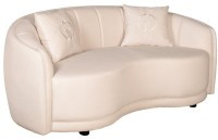 Диван двухместный бежевый 187*106*79см (без канта) (TT-00014756)