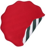 Салфетка под приборы trendy christmas зеленого цвета из коллекции new year essential, D40 см (79428)