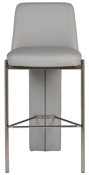 Стул барный серый 54,5*47*101см (TT-00013388)