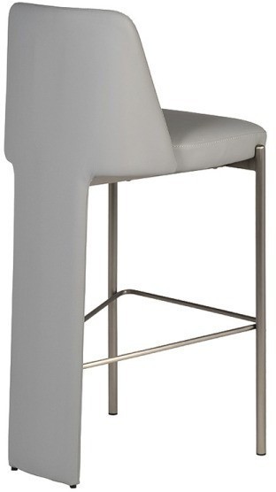 Стул барный серый 54,5*47*101см (TT-00013388)