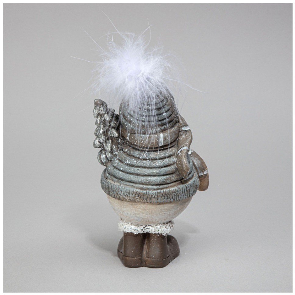 Фигурка "снеговик" 7*6*15 см Lefard (233-377)