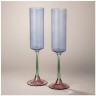 Набор бокалов для шампанского из 2 шт "colors" 175 мл Lefard (693-049)
