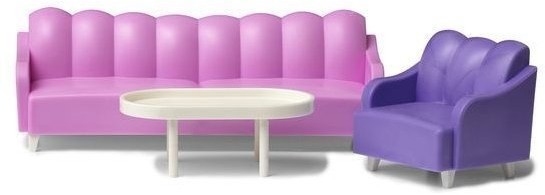 Кукольная мебель базовый набор для гостиной (LB_60305400)
