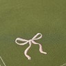 Дорожка на стол fancy bows оливкового цвета из коллекции essential, 45x150 см (79423)