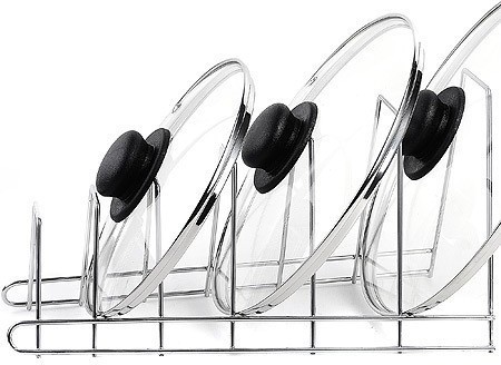 Подставка д/крышек хром (АЛТ118С)