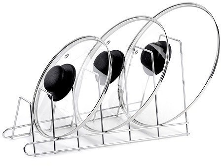 Подставка д/крышек хром (АЛТ118С)