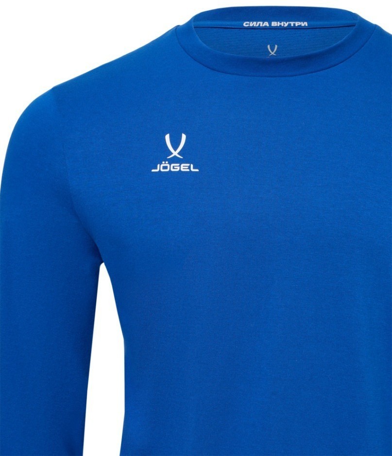 Лонгслив тренировочный JOGEL DIVISION PerFormDRY Training CVC LS Z2, синий (2130614)