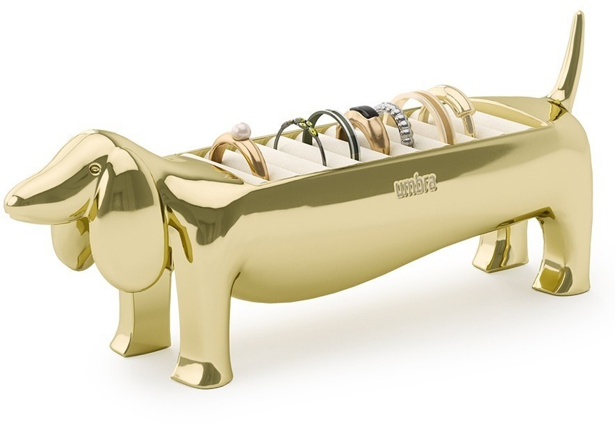 Держатель для колец dachsie, латунь (79964)