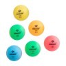Мяч для настольного тенниса Colour Popps Poly, 6 шт. (825638)