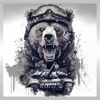 Картина СИМФОНИЯ ОТВАГИ И ВЕЛИЧИЯ с кристаллами Swarovski (3154)