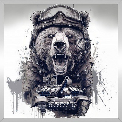 Картина СИМФОНИЯ ОТВАГИ И ВЕЛИЧИЯ с кристаллами Swarovski (3154)