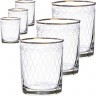 Стакан для виски 250мл. 4шт. "Винтаж" " (150-4-ГЗ2-2)