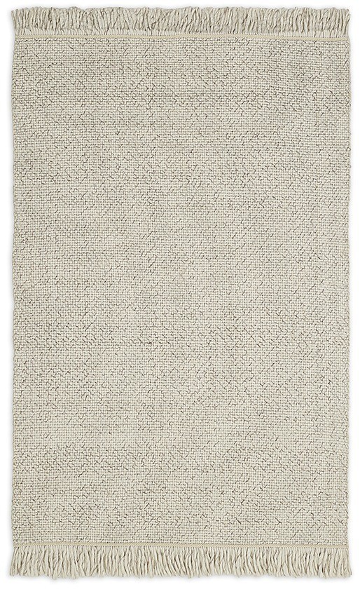 Ковер из переработанного пластика бежевого цвета из коллекции ethnic, 120х180 см (77517)