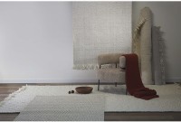 Ковер из переработанного пластика бежевого цвета из коллекции ethnic, 120х180 см (77517)