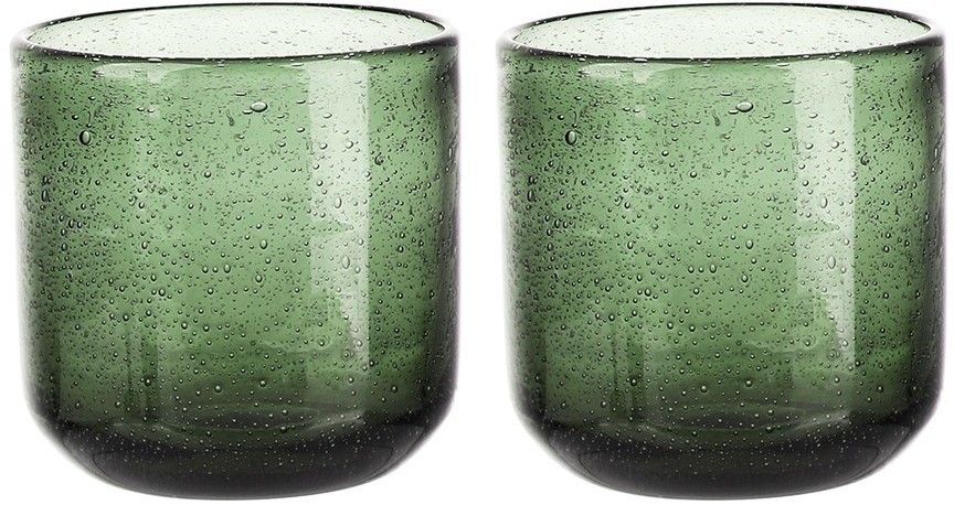 Набор стаканов flowi, 310 мл, темно-зеленые, 2 шт. (77562)