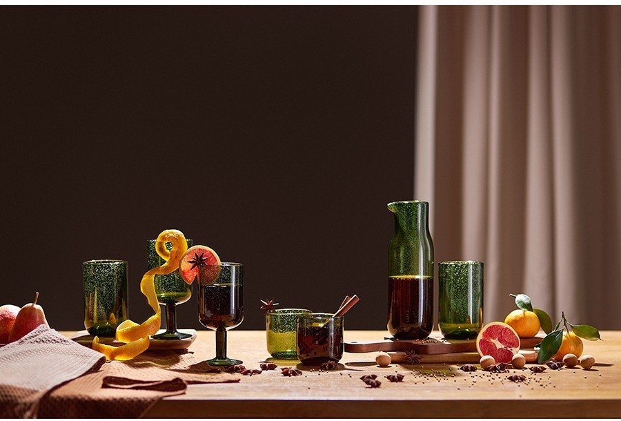 Набор стаканов flowi, 310 мл, темно-зеленые, 2 шт. (77562)