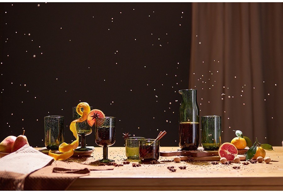 Набор стаканов flowi, 310 мл, темно-зеленые, 2 шт. (77562)