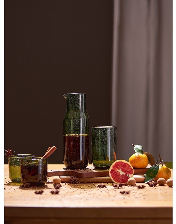 Набор стаканов flowi, 310 мл, темно-зеленые, 2 шт. (77562)