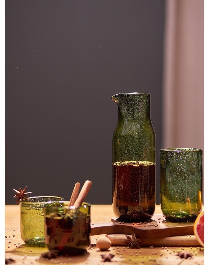 Набор стаканов flowi, 310 мл, темно-зеленые, 2 шт. (77562)