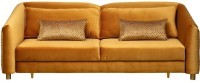 Диван Trevi 230М(К) трехм раскл с кантом оранж Velv ORANG+Lattice ORANG 232*103*88см (TT-00012117)