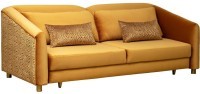 Диван Trevi 230М(К) трехм раскл с кантом оранж Velv ORANG+Lattice ORANG 232*103*88см (TT-00012117)