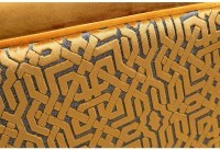 Диван Trevi 230М(К) трехм раскл с кантом оранж Velv ORANG+Lattice ORANG 232*103*88см (TT-00012117)