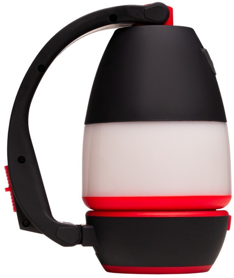 Фонарь мультифункциональный Travel Mixed-Use, черный/красный (1558632)