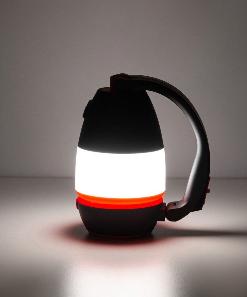 Фонарь мультифункциональный Travel Mixed-Use, черный/красный (1558632)