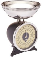 Kitchen Craft Весы кухонные механические Classic Collection black TPCSCALEBLK
