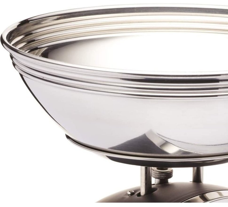 Kitchen Craft Весы кухонные механические Classic Collection black TPCSCALEBLK