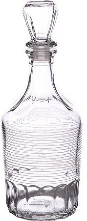 1230-Г Набор д/вина 7пр. "Спираль" графин+6 стаканов (1230-Г2)