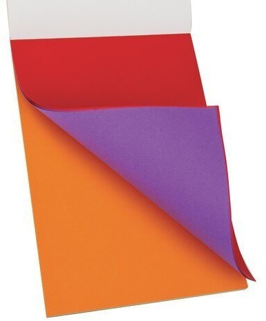 Цветная бумага А4 40 листов 8 цветов 80 г/м2 129890 (3) (87121)
