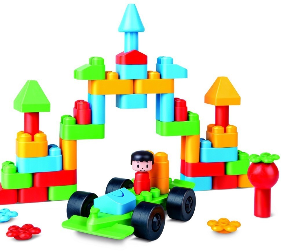 Конструктор детский  "Креативный город", 50 элементов (760007_HP)