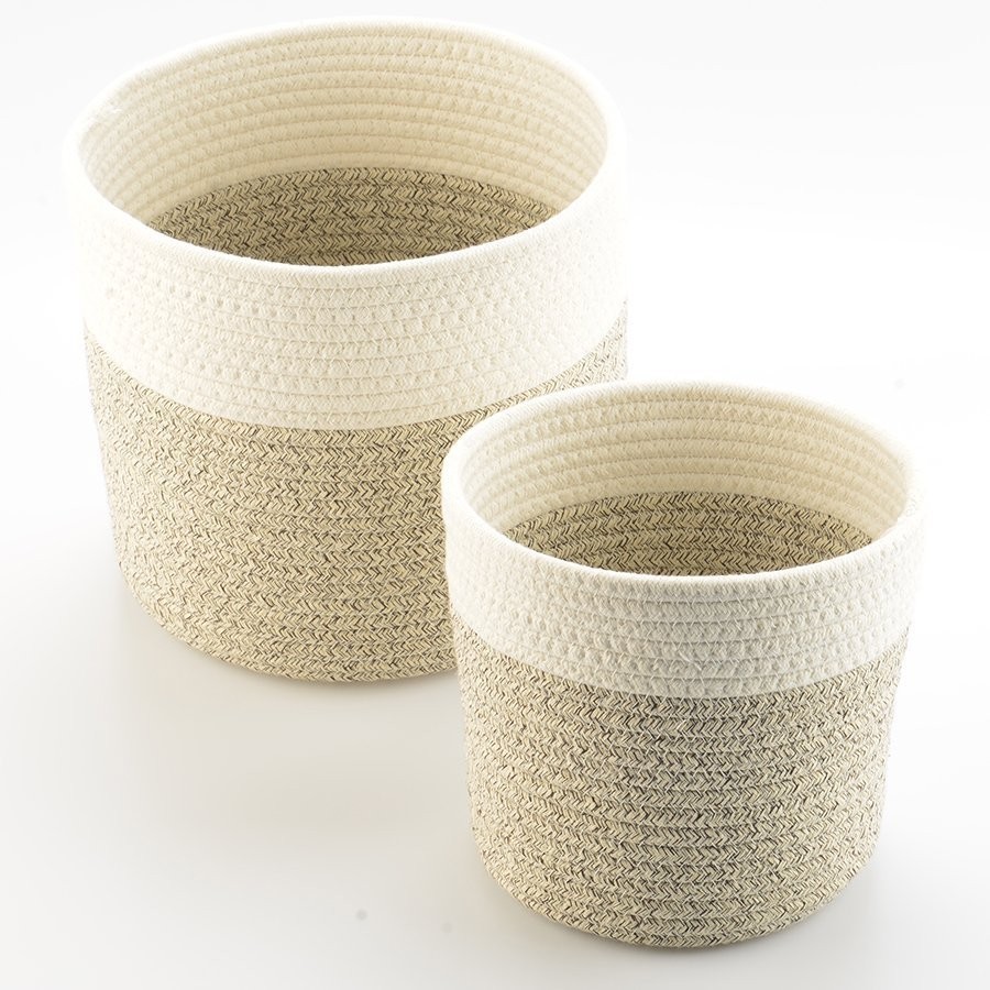 Кашпо nygard, D20х19 см, кремовое/светло-бежевое (74832)