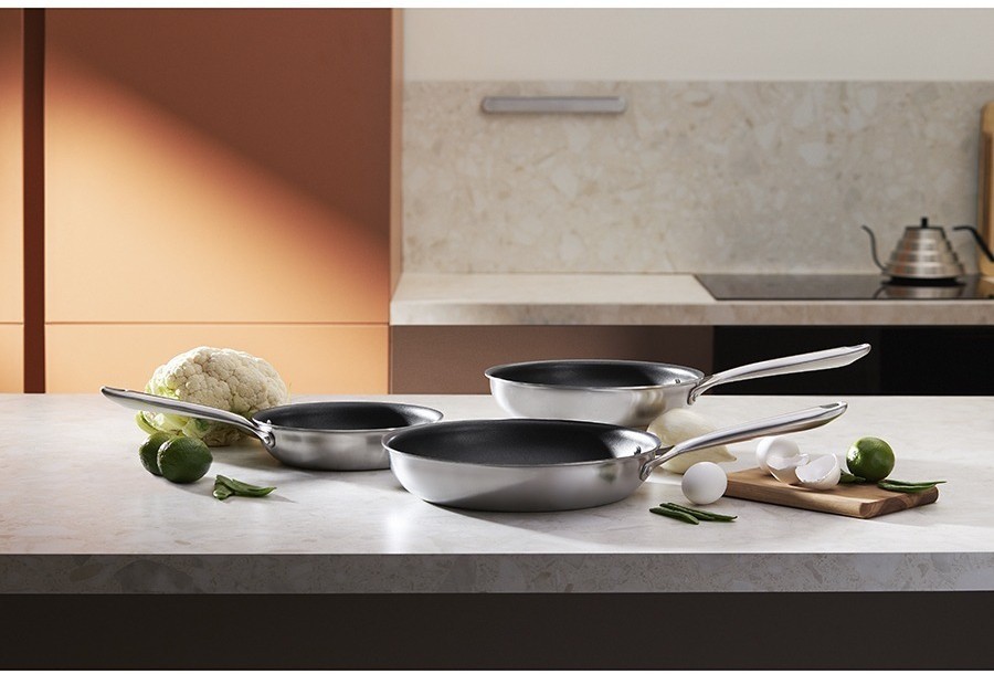 Сковорода 3ply etalon, D24 см (77013)