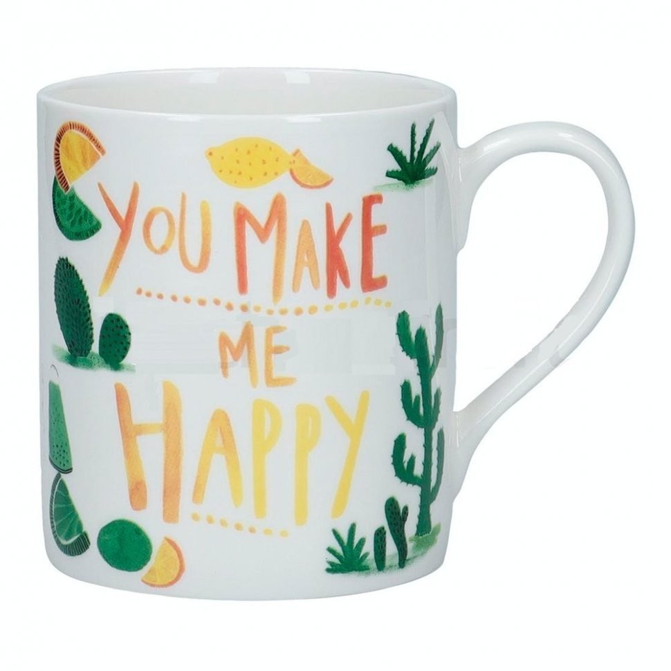 Kitchen Craft Кружка Make me happy KCMCAN177