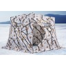 Зимняя палатка куб Higashi Winter Camo Pyramid Pro трехслойная (80294)