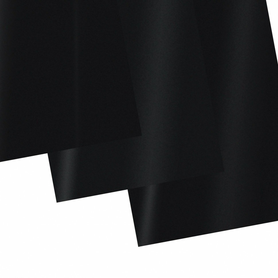 Обложки картонные для переплета А4 к-т 100 шт. глянцевые 250 г/м2 черные Brauberg 530841 (89955)