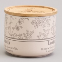 Кружка lefard 400мл с бамбуковой крышкой &quot;sweet home&quot; 9.6*8cm (756-476)