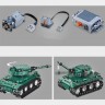 Конструктор Double E Cada Technics, Танк Tiger 1, 313 деталей, пульт управления (C51018W)