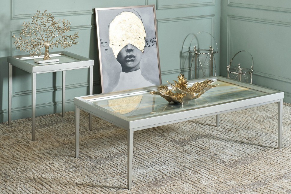 Холст "Затмение-2" 100х70 см, багет( латунь),поталь (TT-00010787)