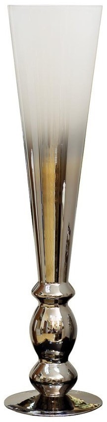 Ваза дымчато-белая Д20В90 (TT-00000756)