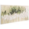 Панно декоративное с ручной росписью by feel, 140х70 см, хаки (78833)