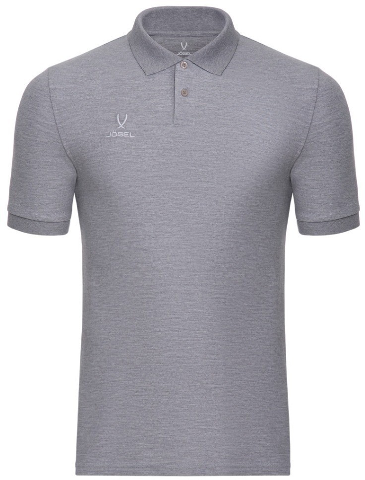 Поло ESSENTIAL Cotton Polo 23, серый меланж (2107790)