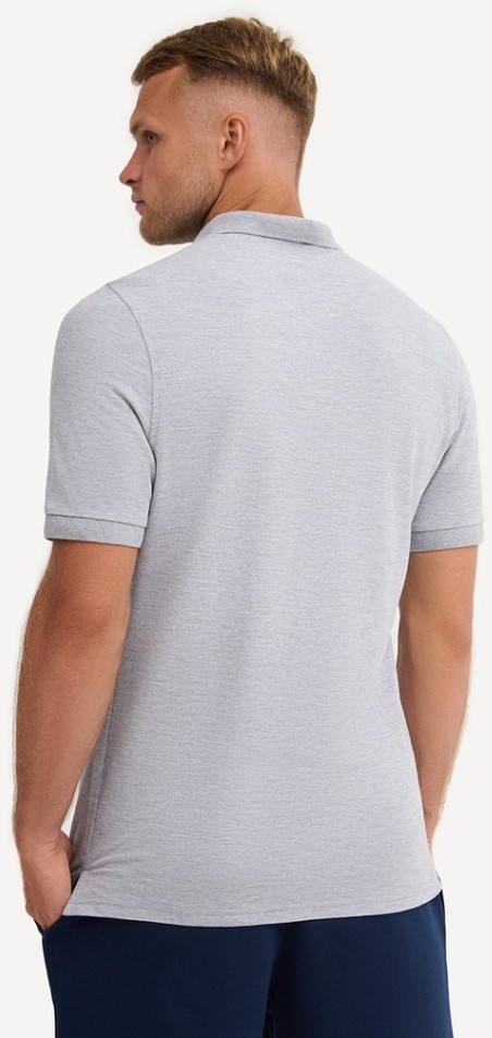 Поло ESSENTIAL Cotton Polo 23, серый меланж (2107790)
