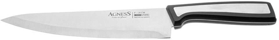 Нож поварской agness длина=20 см (911-770)