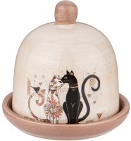 Лимонница agness &quot;парижские коты&quot; 9*9 см (358-1909)