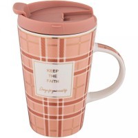 Кружка lefard &quot;break time&quot;  450мл клеточку (756-291)