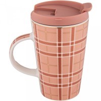 Кружка lefard &quot;break time&quot;  450мл клеточку (756-291)